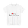 T-shirt I love saint-denis-des-monts