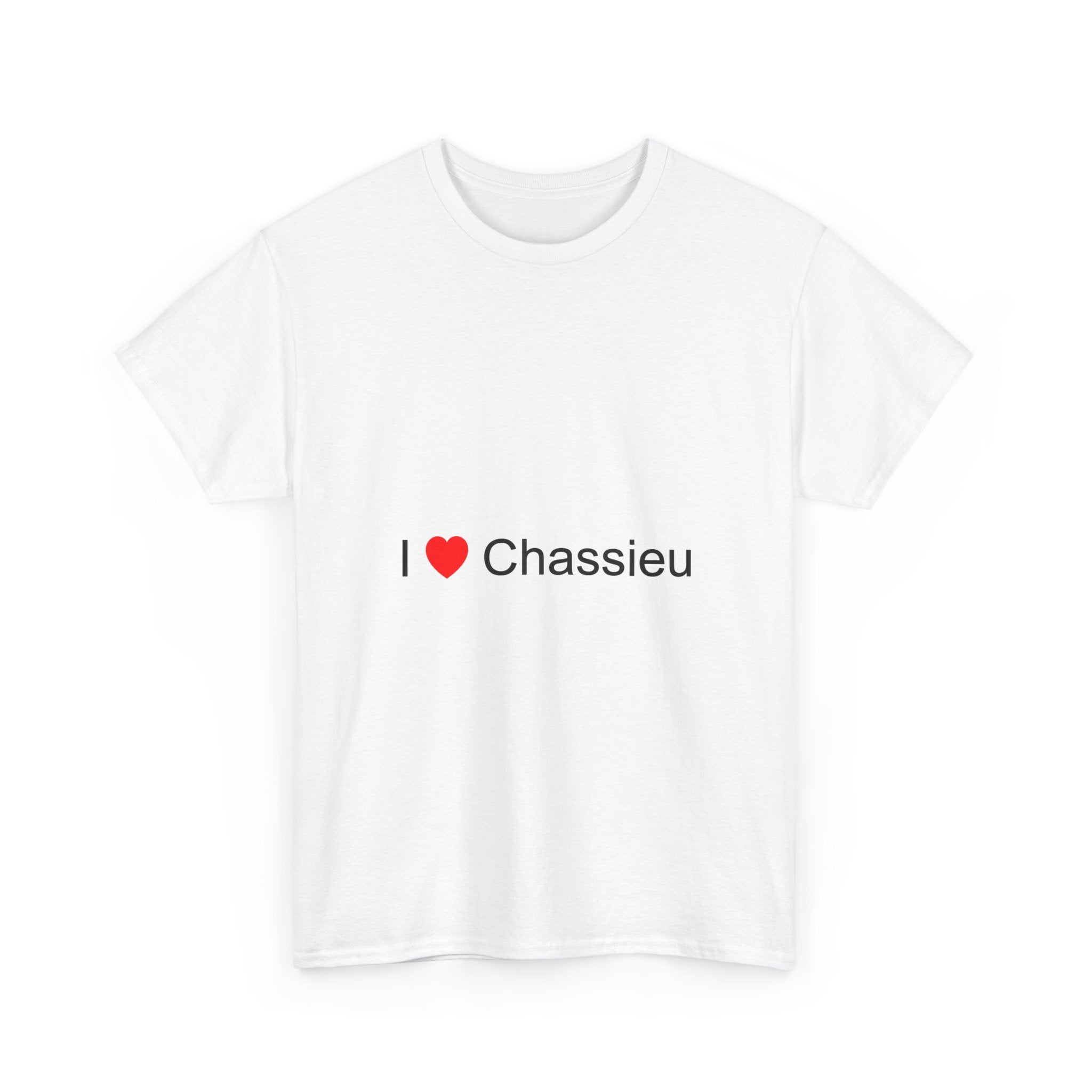 T-shirt I love chassieu
