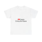 T-shirt I love Saint-Cricq-du-Gave