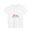 T-shirt I love ville-sur-lumes