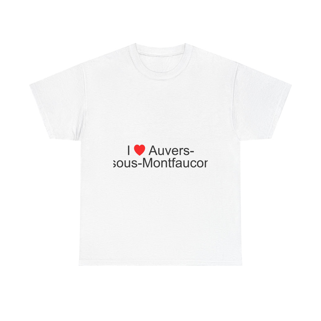 T-shirt I love auvers-sous-montfaucon