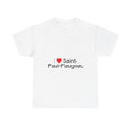 T-shirt I love Saint-Paul-Flaugnac