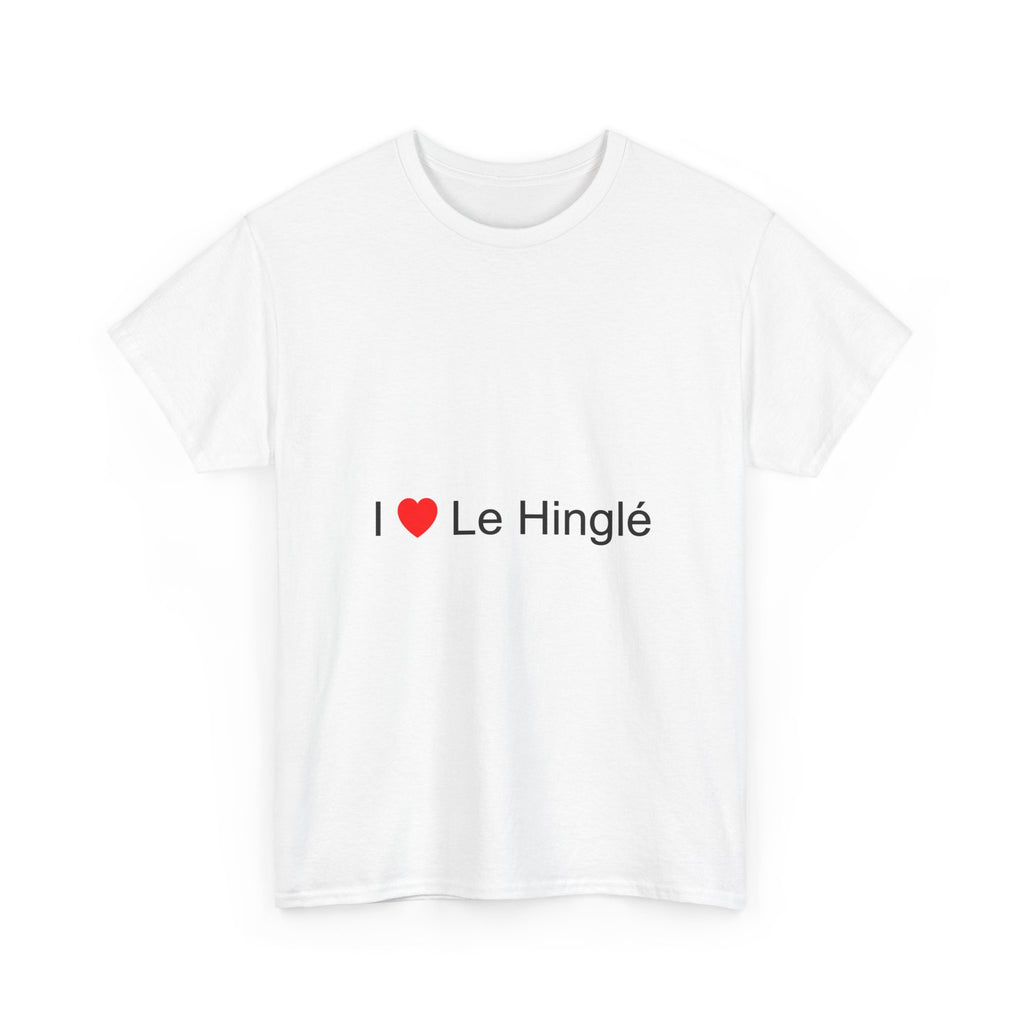 T-shirt I love le hinglé