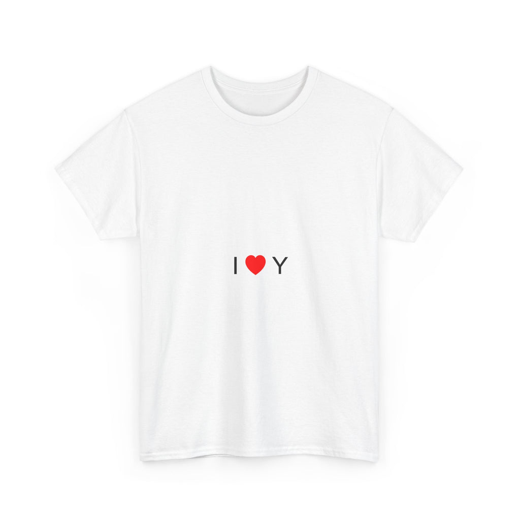 T-shirt I love y