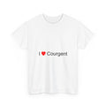 T-shirt I love courgent