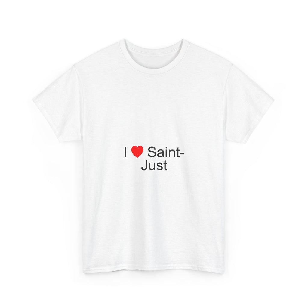 T-shirt I love saint-just