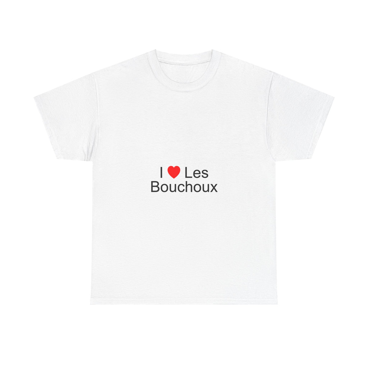 T-shirt I love les bouchoux