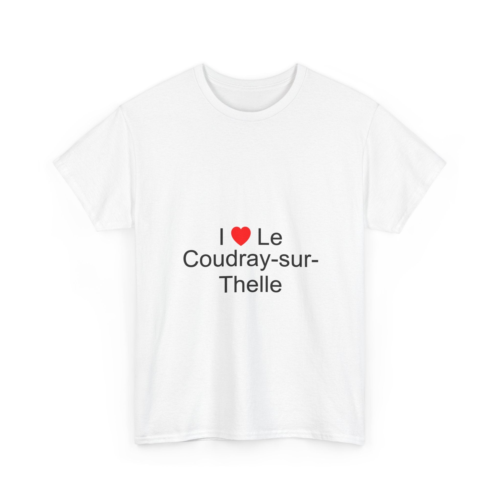 T-shirt I love le coudray-sur-thelle