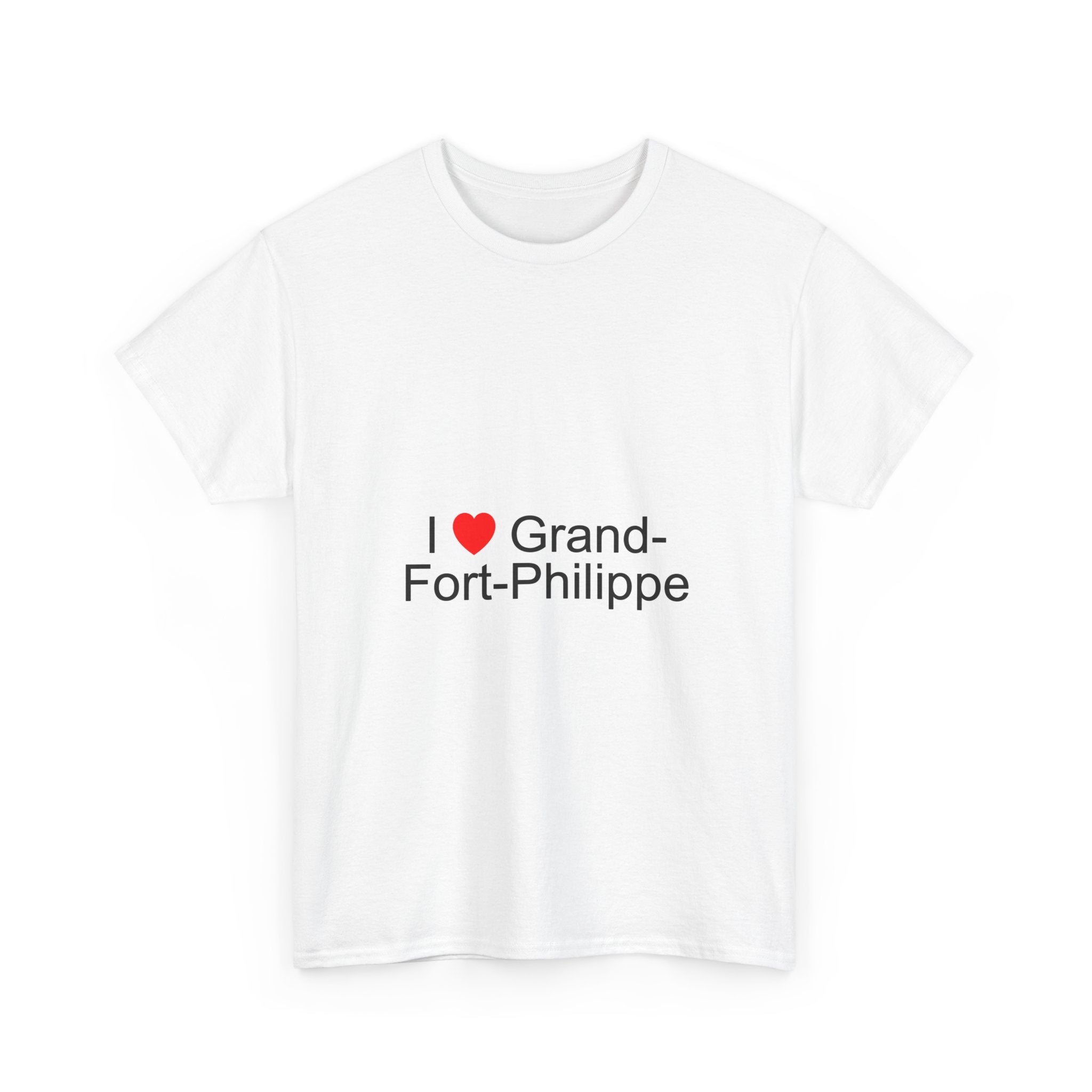 T-shirt I love grand-fort-philippe