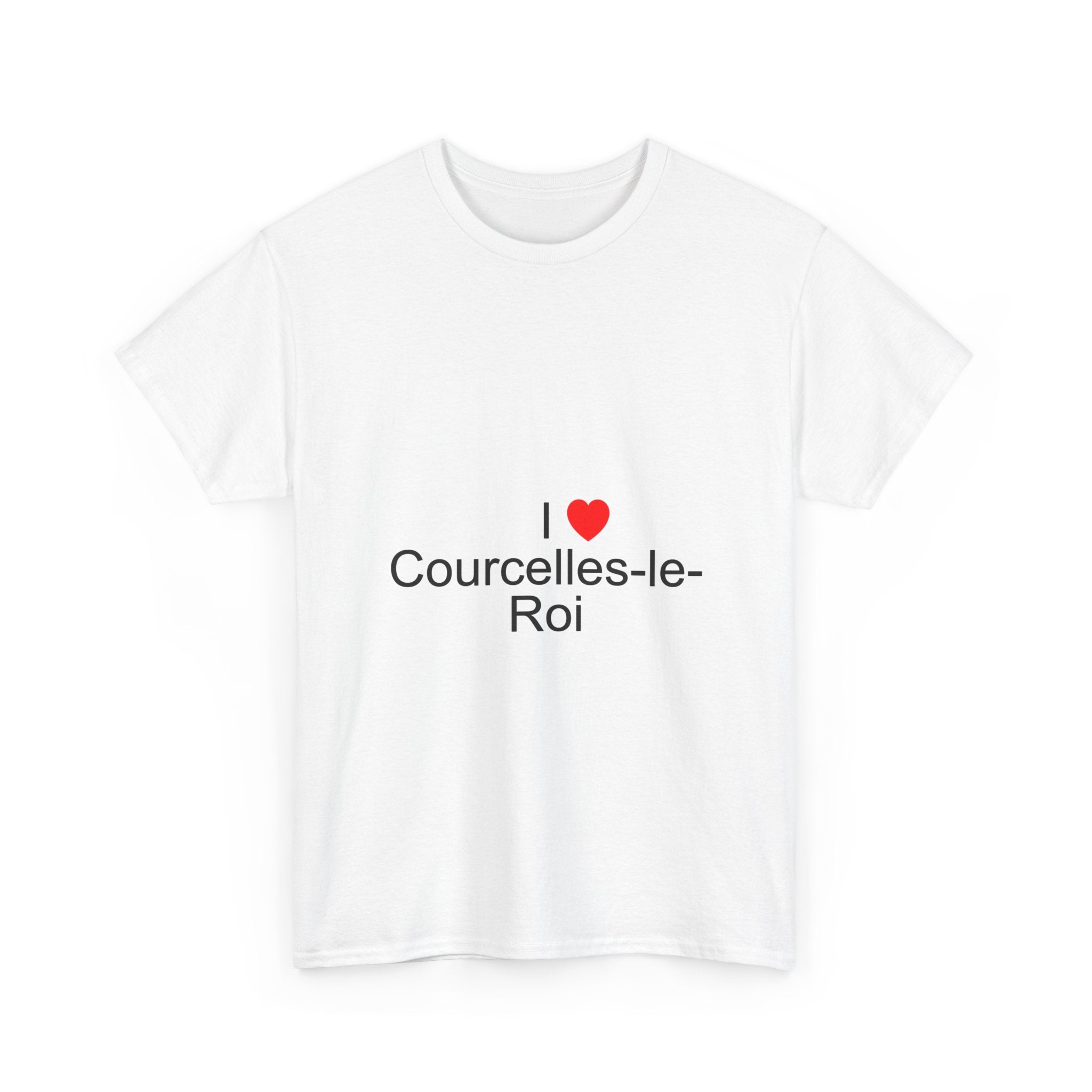 T-shirt I love courcelles-le-roi