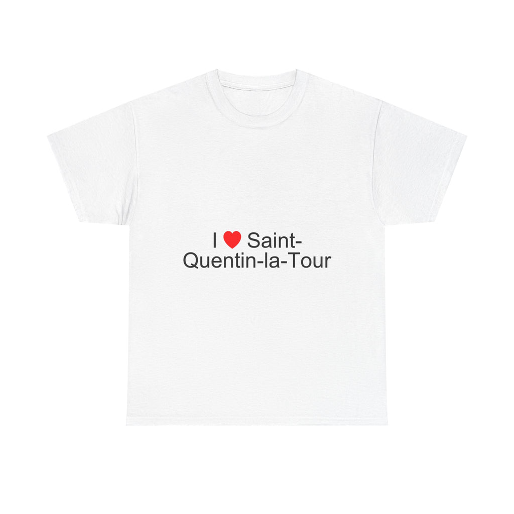 T-shirt I love saint-quentin-la-tour