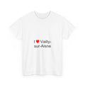T-shirt I love vailly-sur-aisne