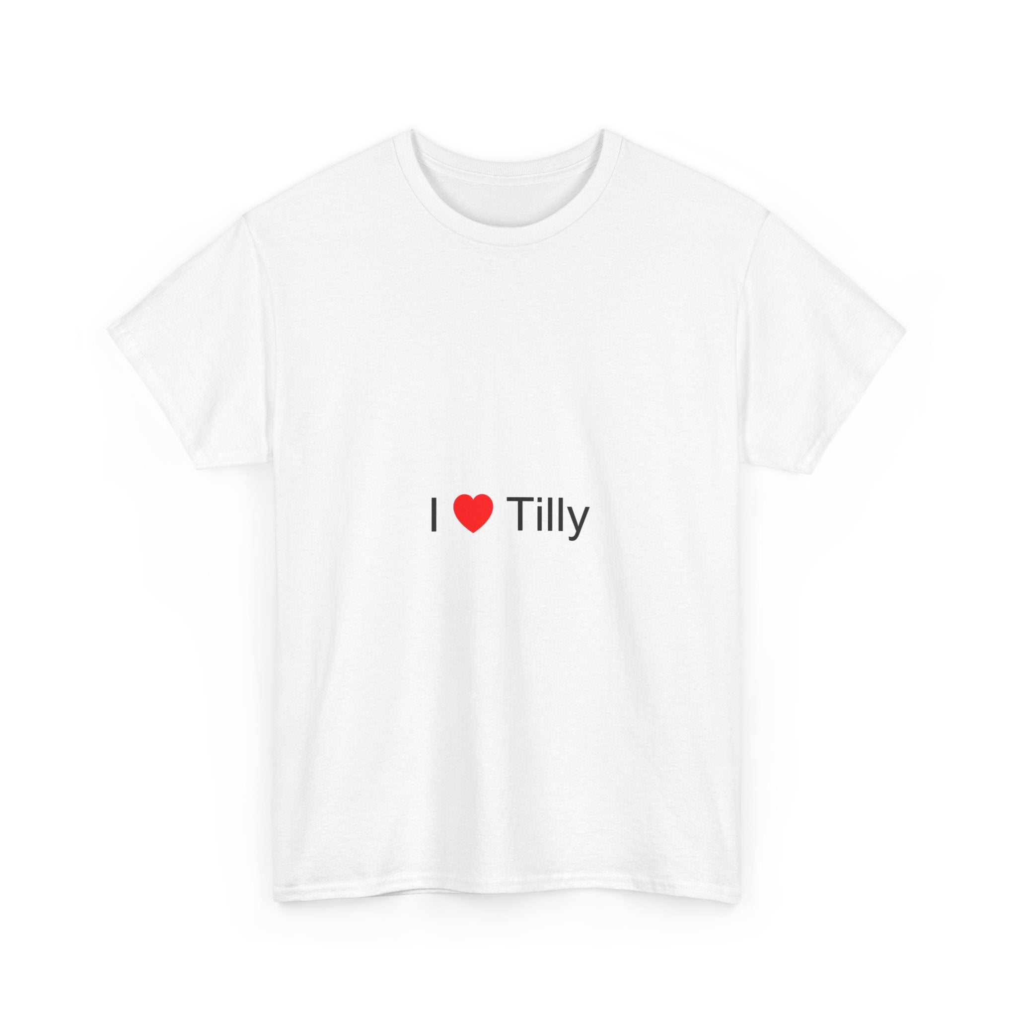 T-shirt I love tilly