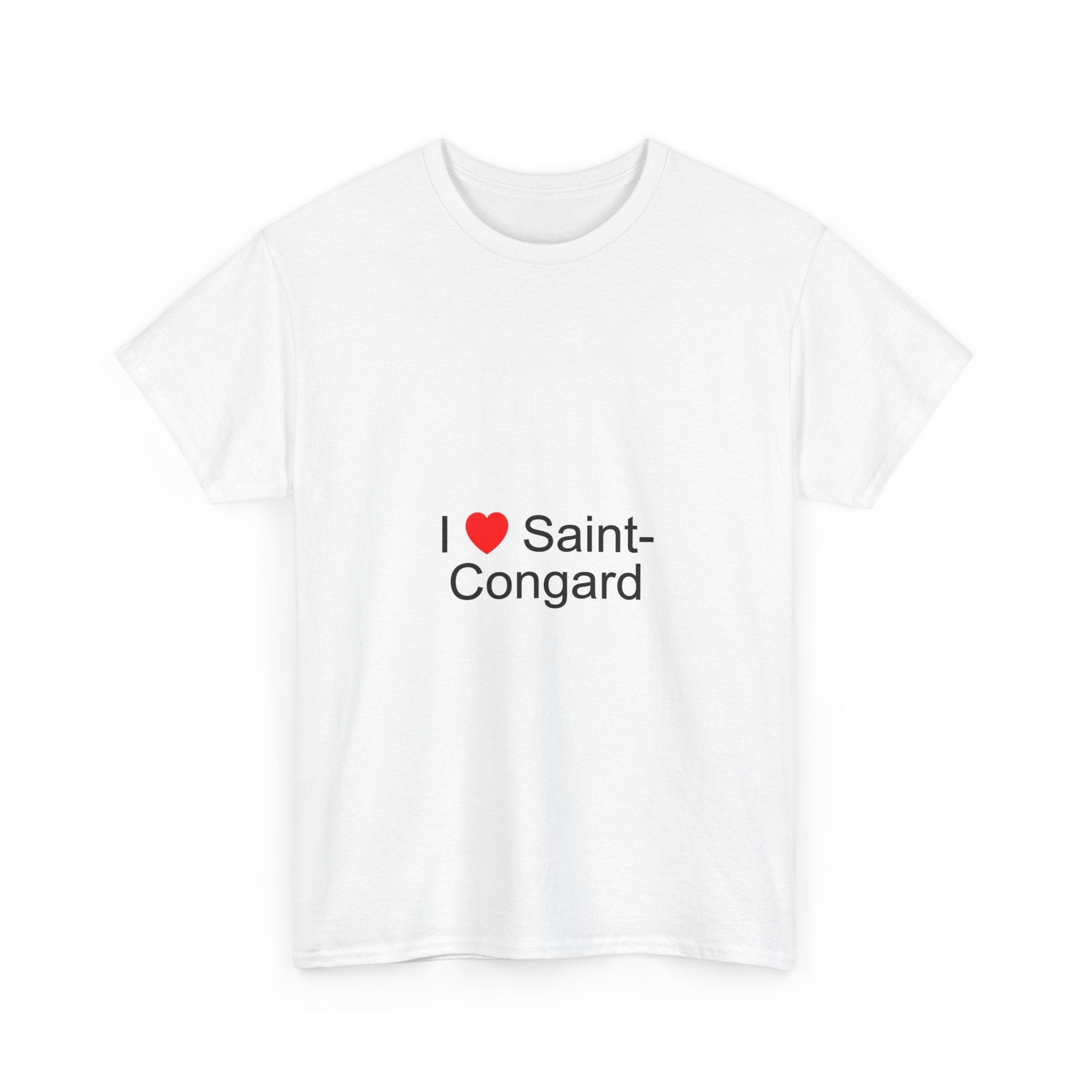 T-shirt I love saint-congard