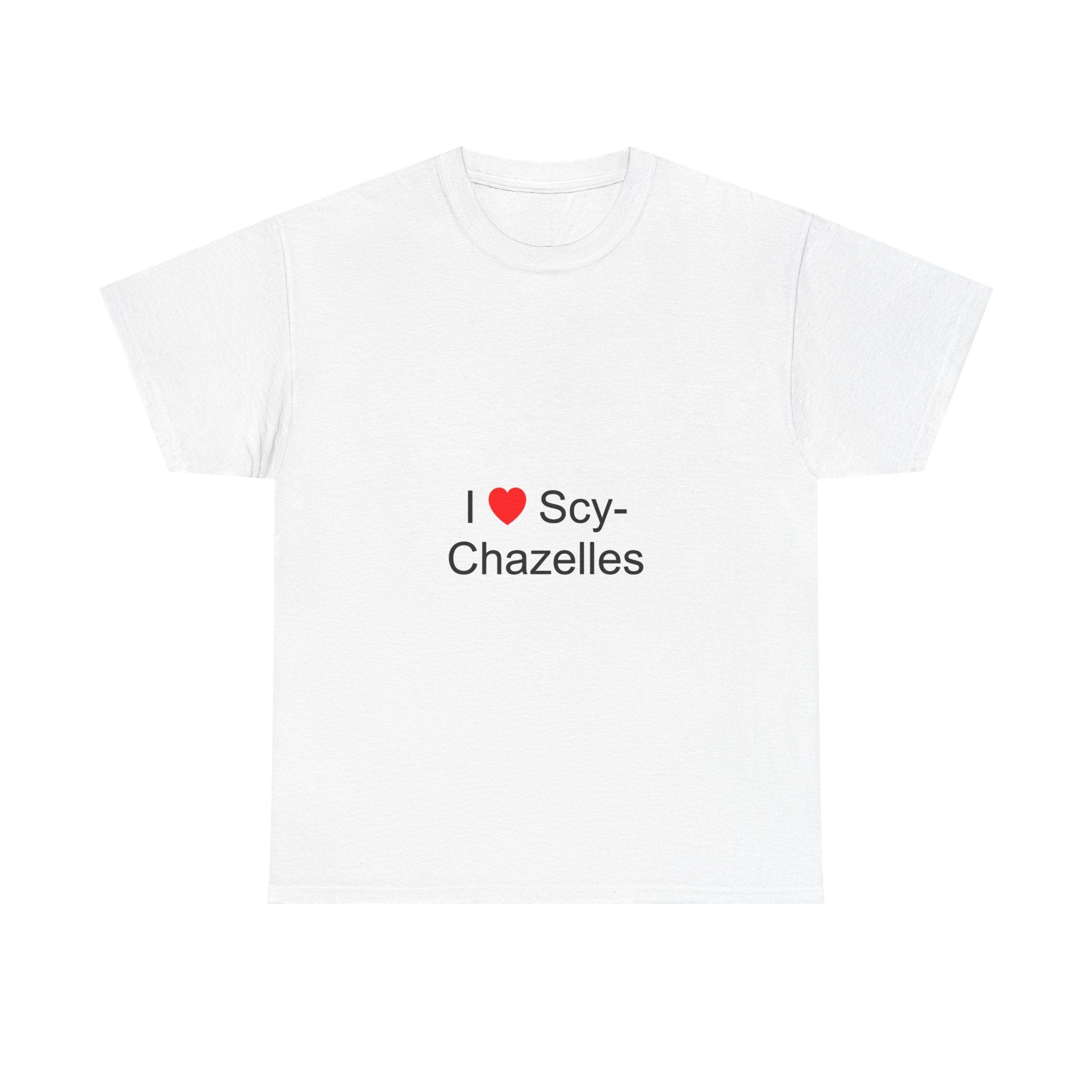 T-shirt I love scy-chazelles