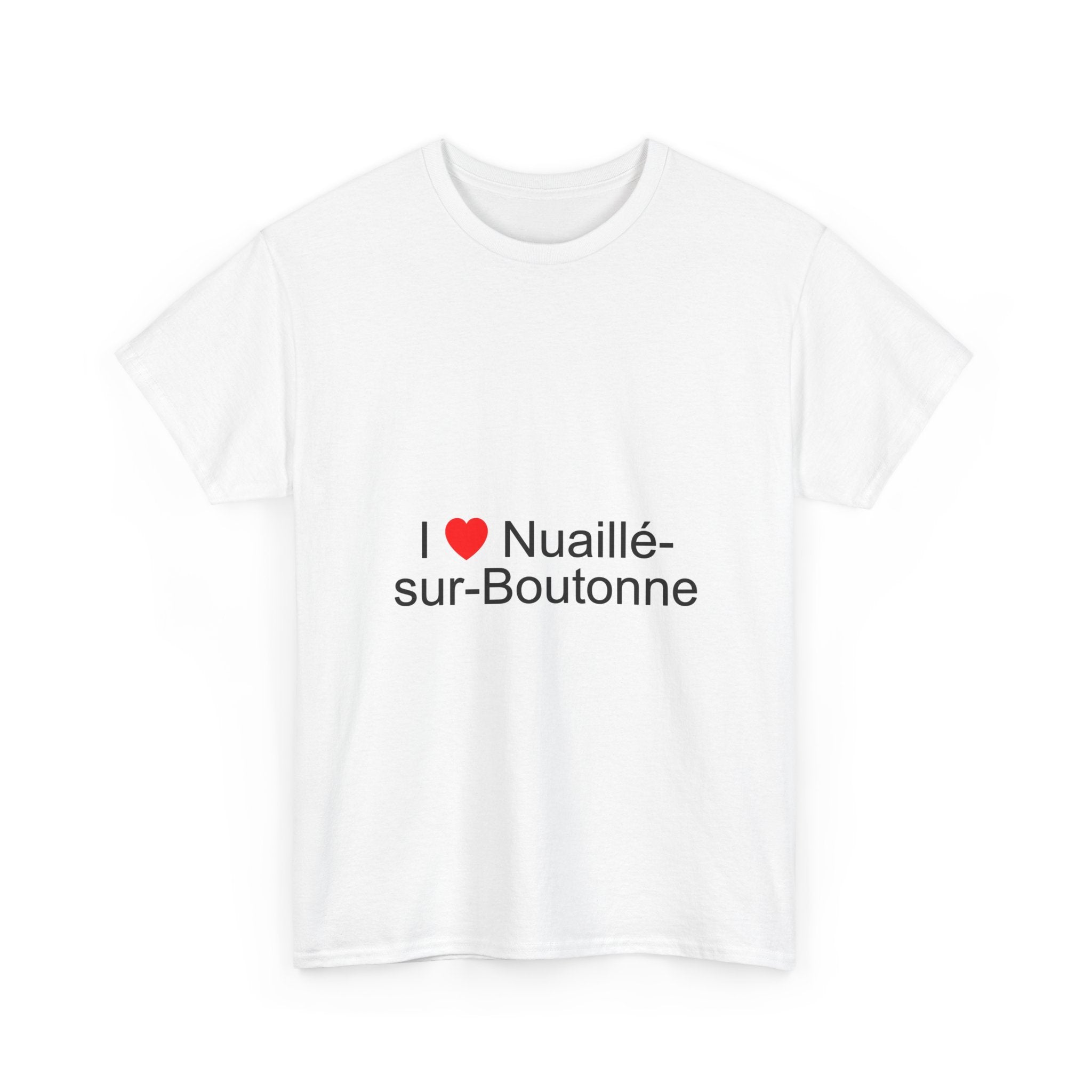 T-shirt I love nuaillé-sur-boutonne