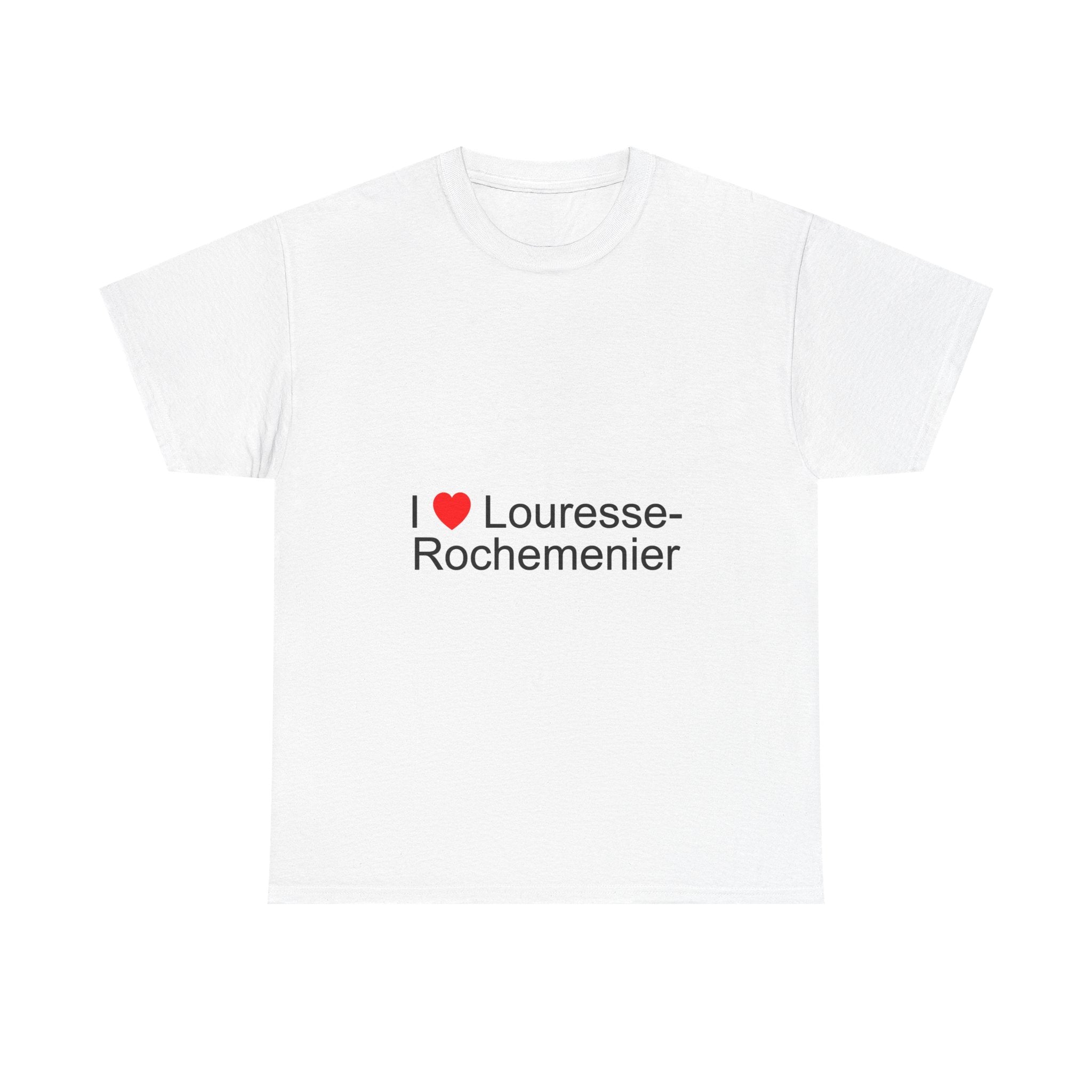 T-shirt I love louresse-rochemenier