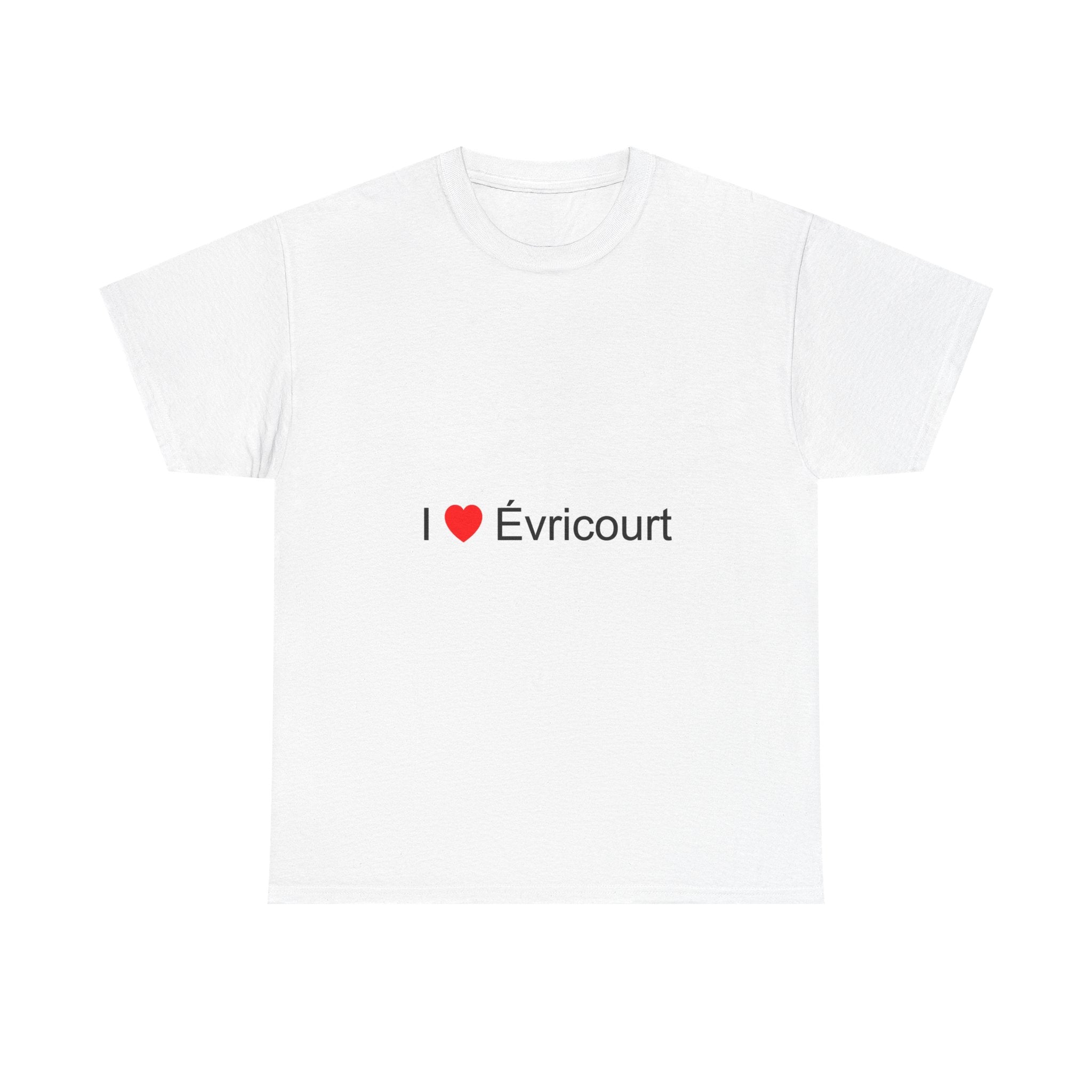 T-shirt I love évricourt