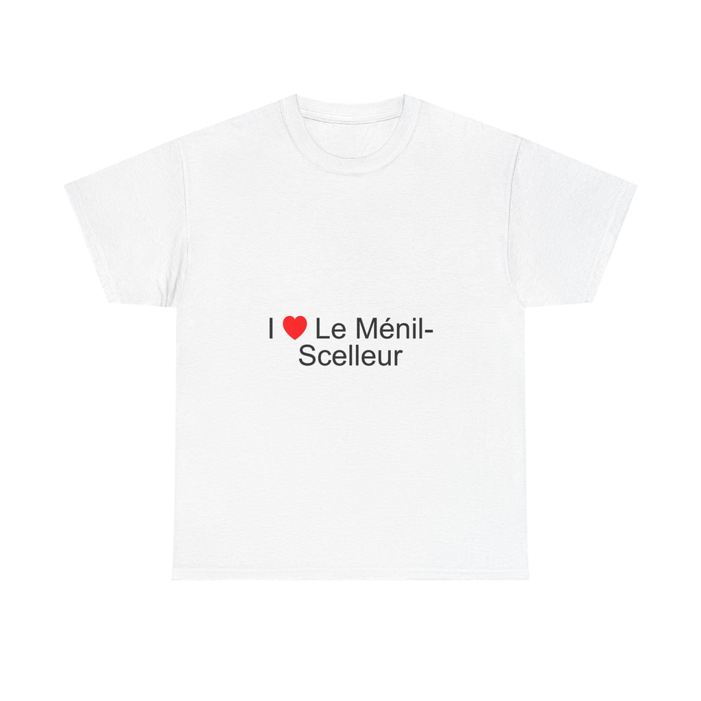 T-shirt I love le ménil-scelleur