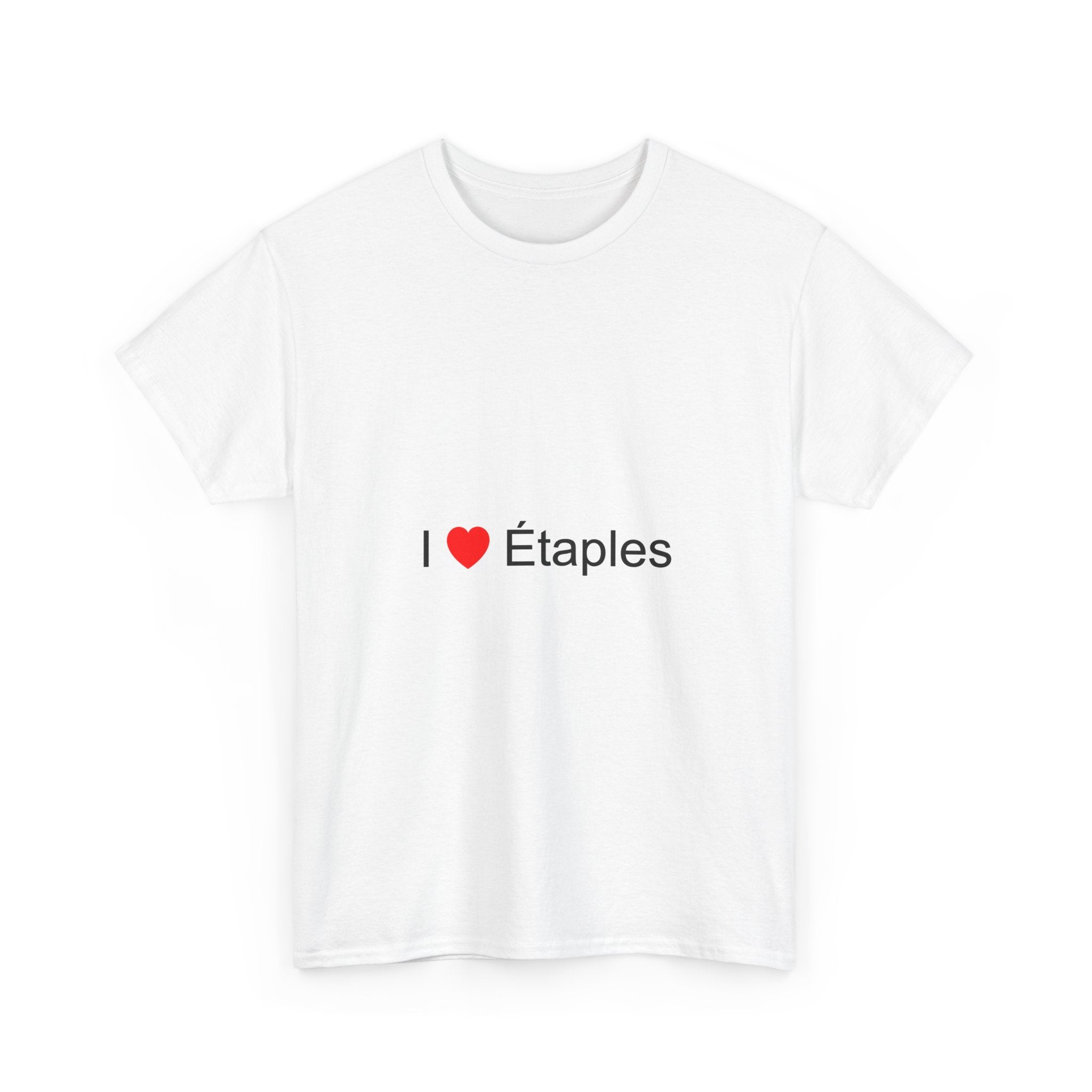 T-shirt I love étaples