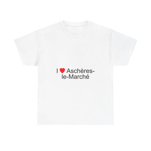 T-shirt I love aschères-le-marché