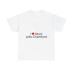 T-shirt I love Mont-près-Chambord