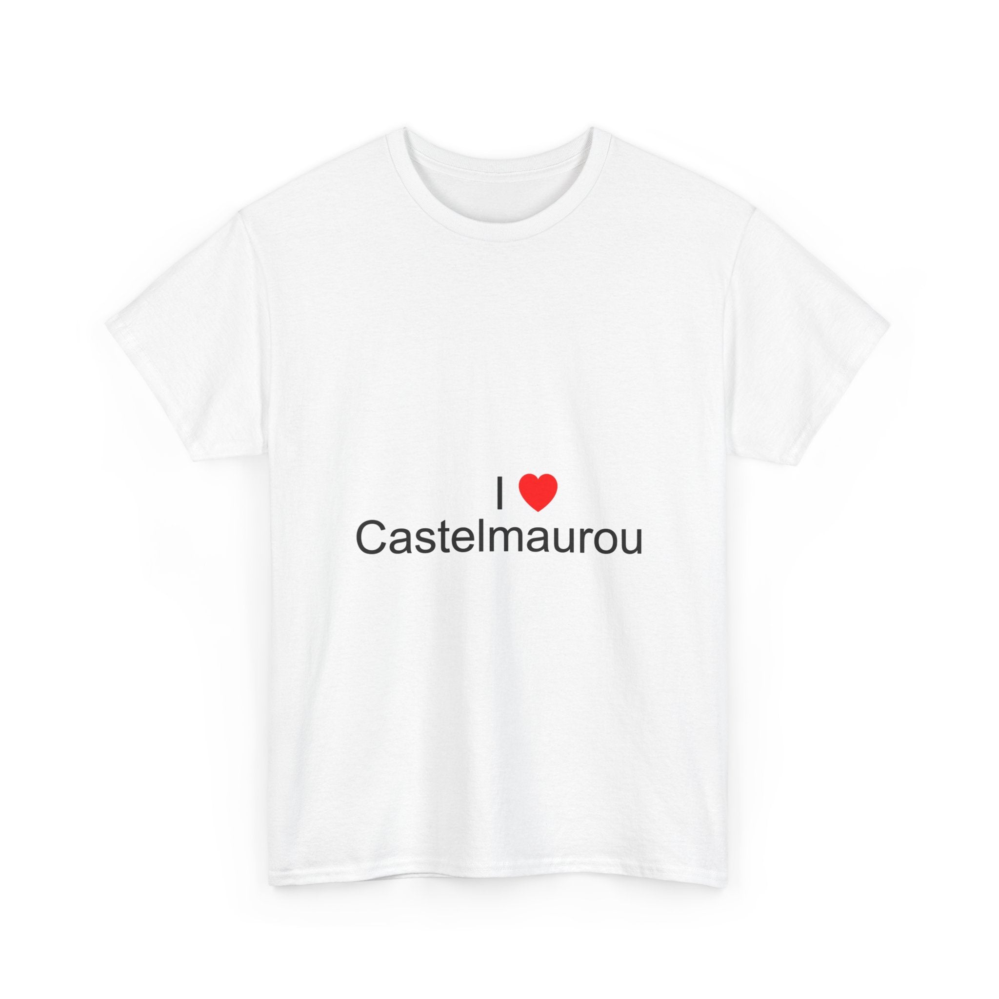 T-shirt I love castelmaurou