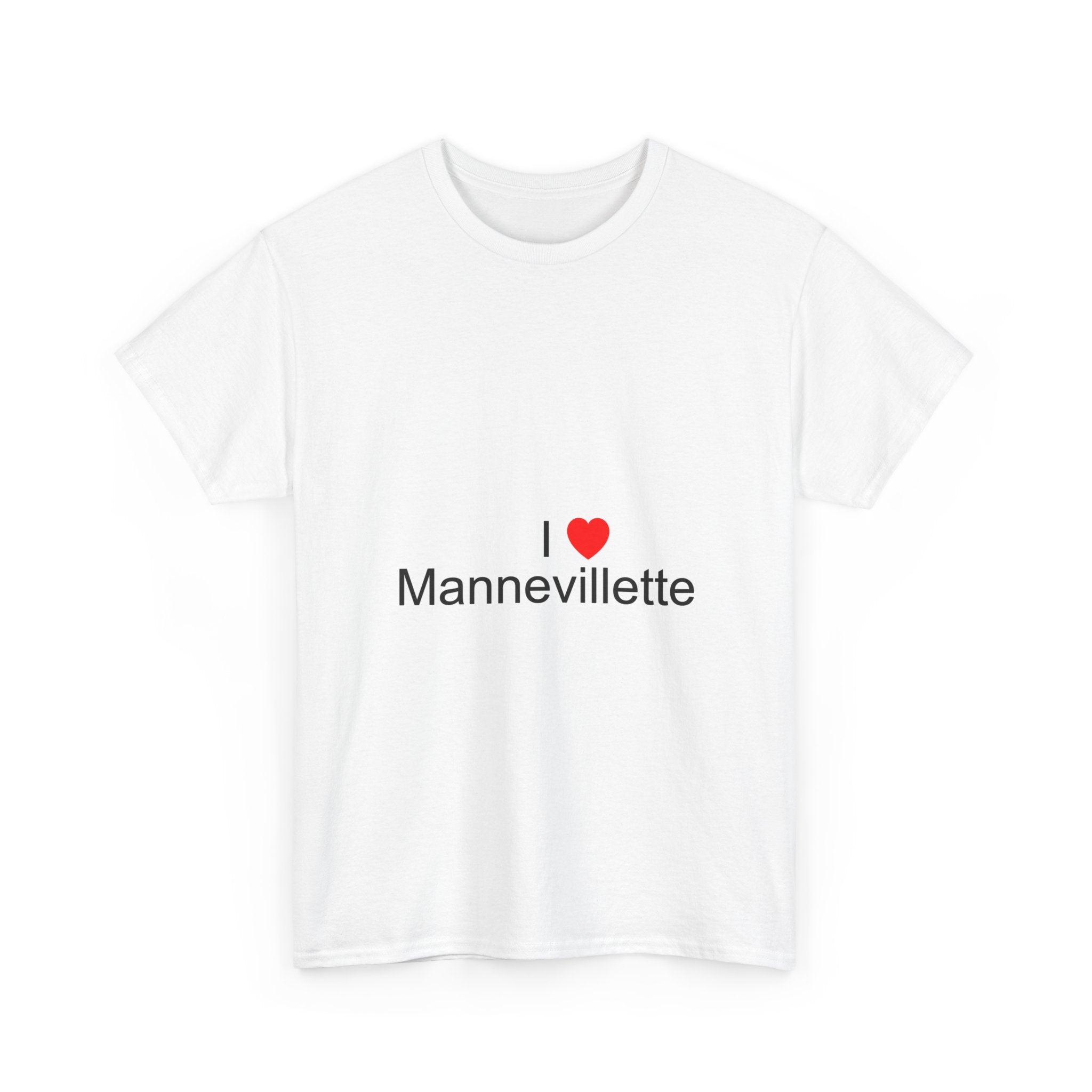 T-shirt I love mannevillette