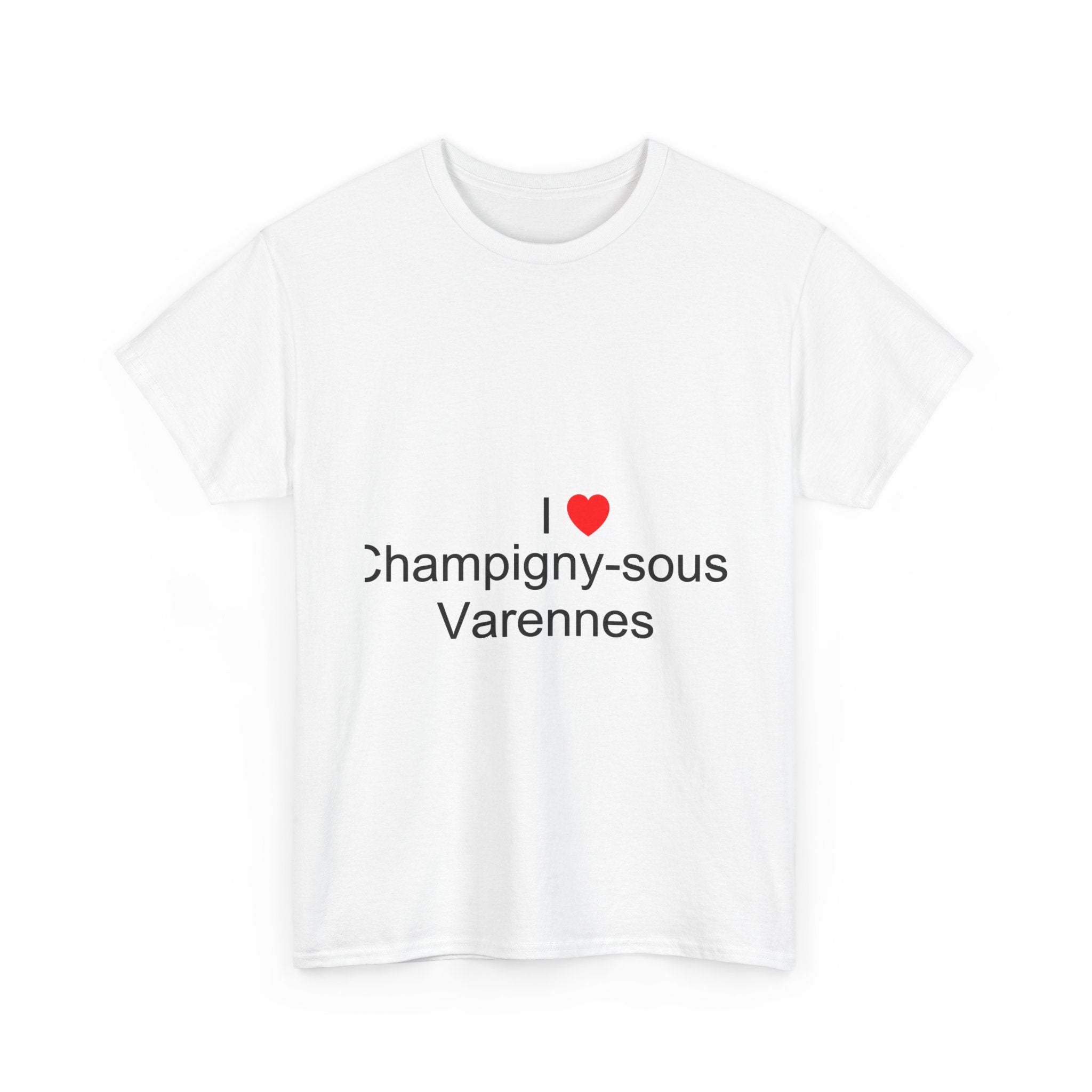 T-shirt I love champigny-sous-varennes