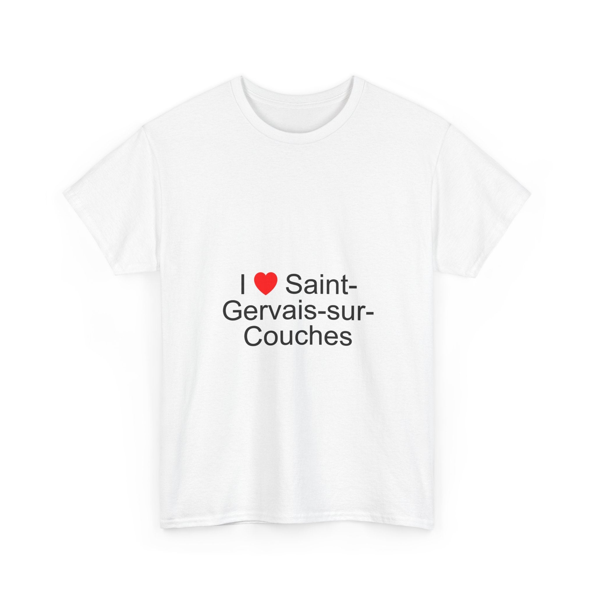 T-shirt I love saint-gervais-sur-couches