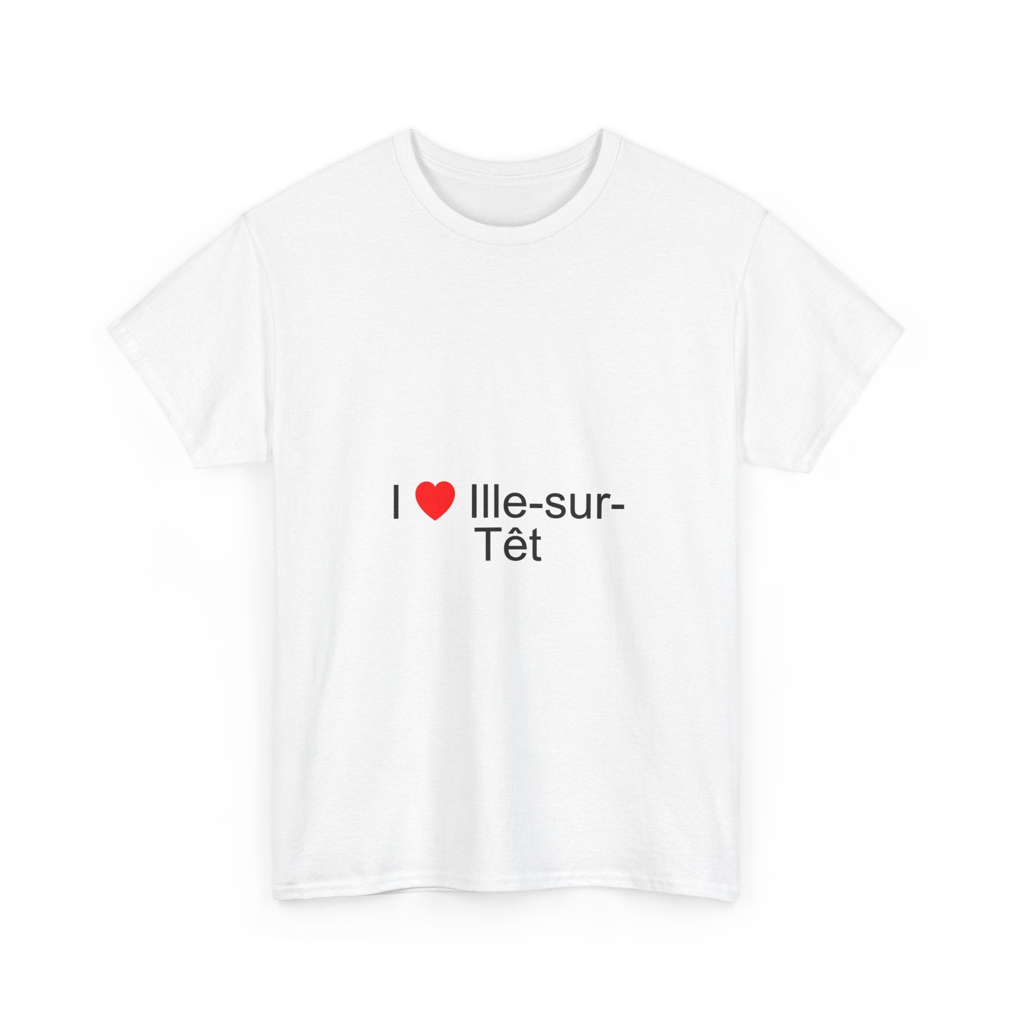 T-shirt I love ille-sur-têt
