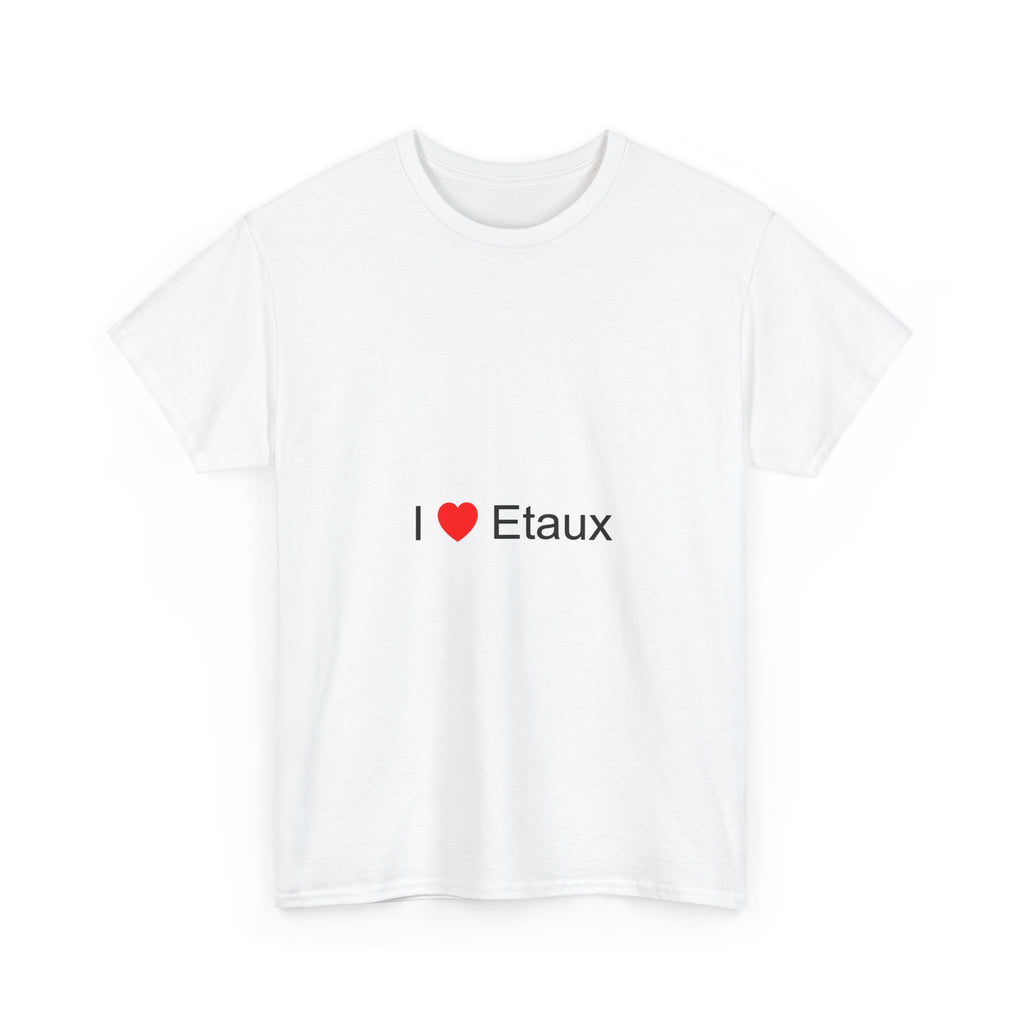 T-shirt I love etaux