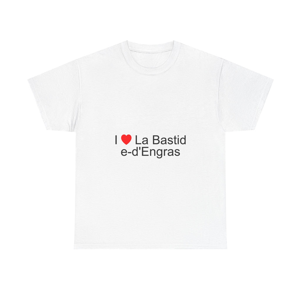 T-shirt I love la bastide-d'engras