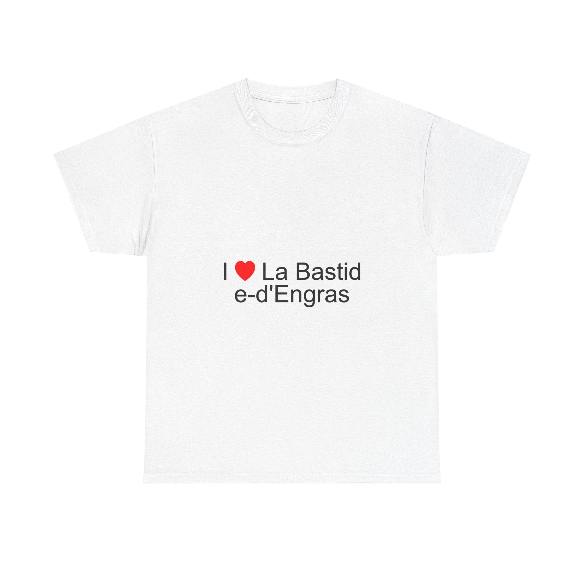 T-shirt I love la bastide-d'engras