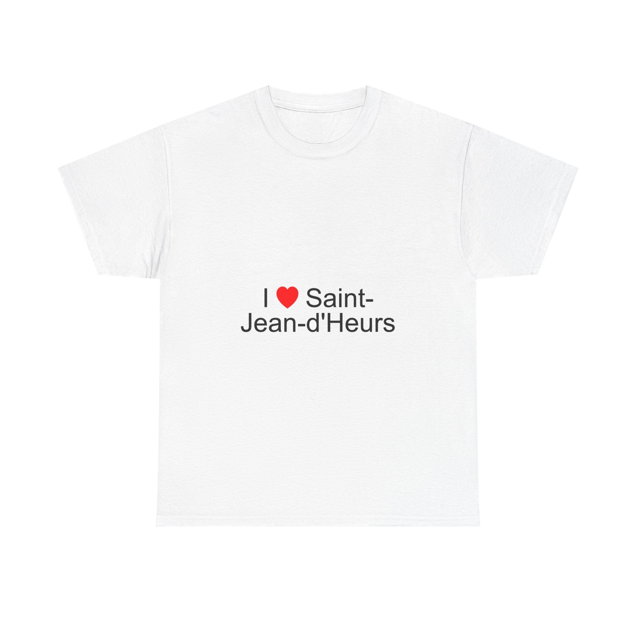 T-shirt I love saint-jean-d'heurs