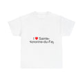 T-shirt I love sainte-honorine-du-fay