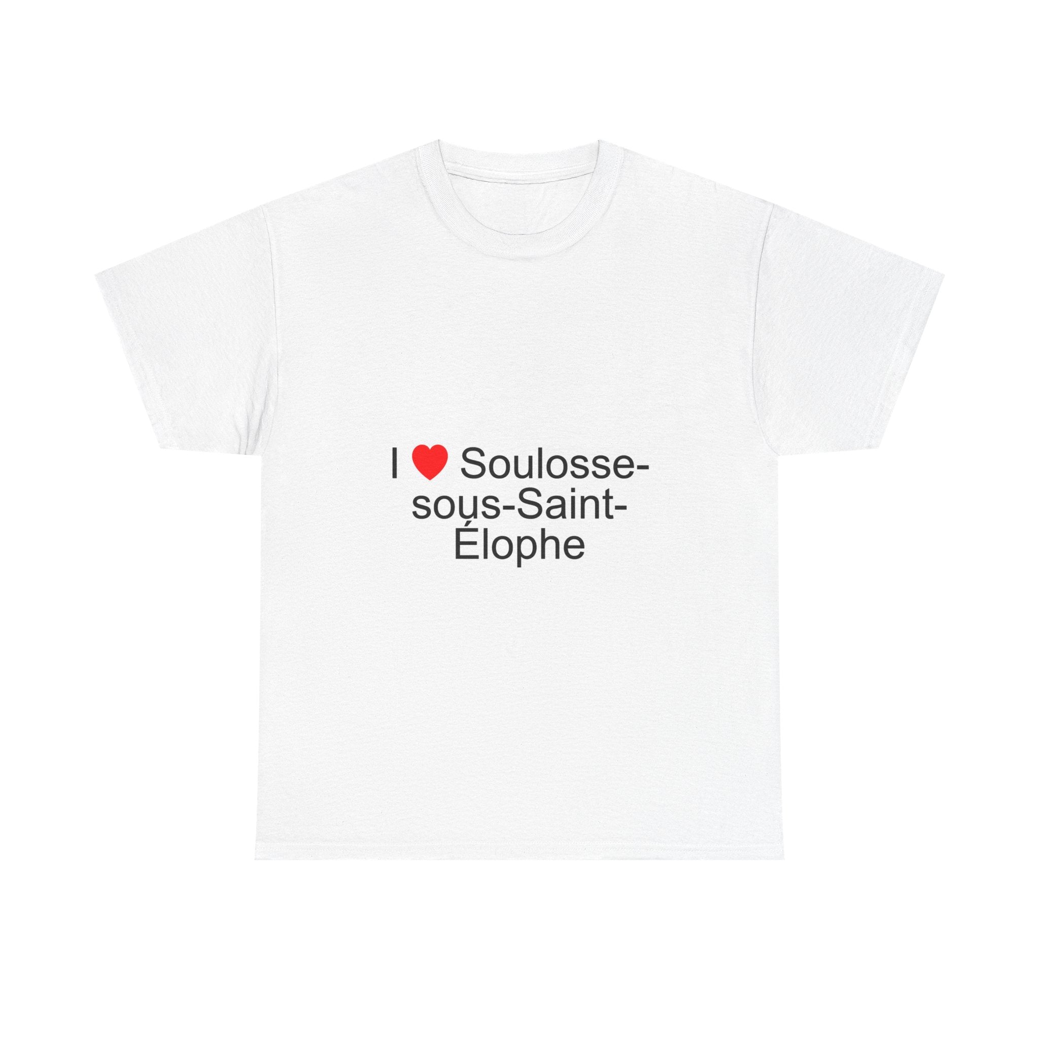 T-shirt I love soulosse-sous-saint-élophe