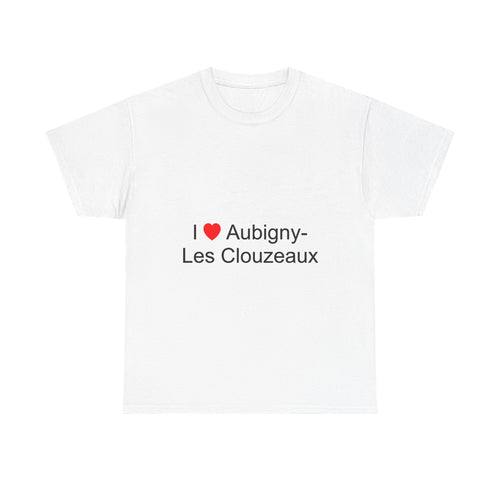 T-shirt I love aubigny-les clouzeaux