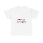 T-shirt I love Puget-sur-Argens