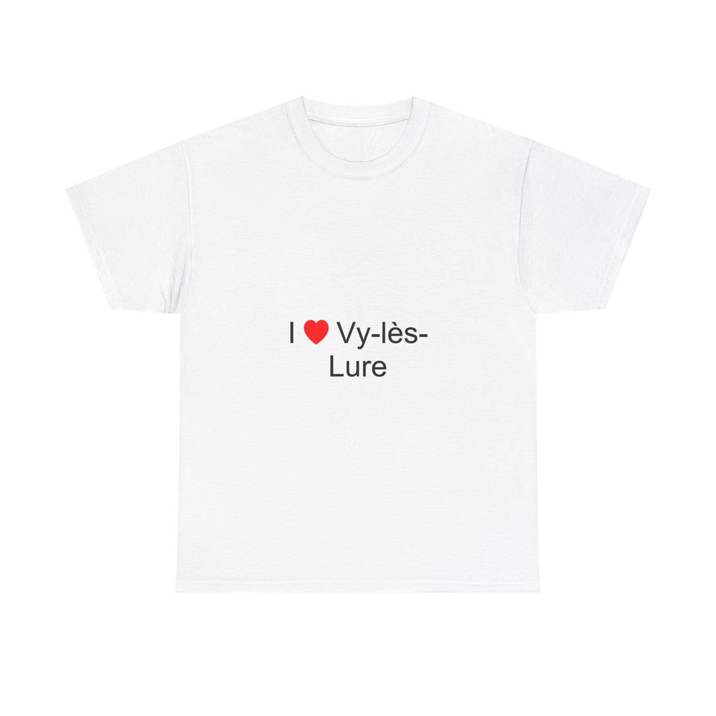 T-shirt I love vy-lès-lure