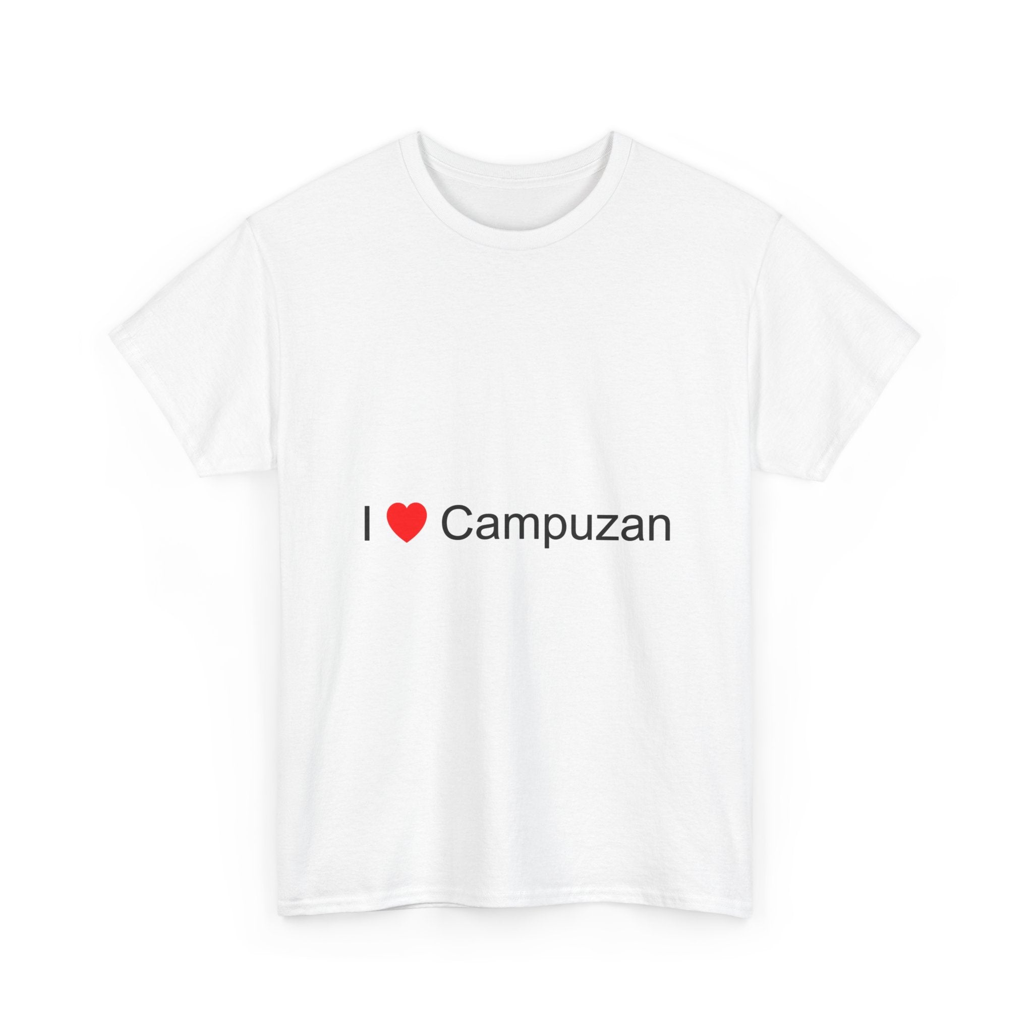 T-shirt I love campuzan