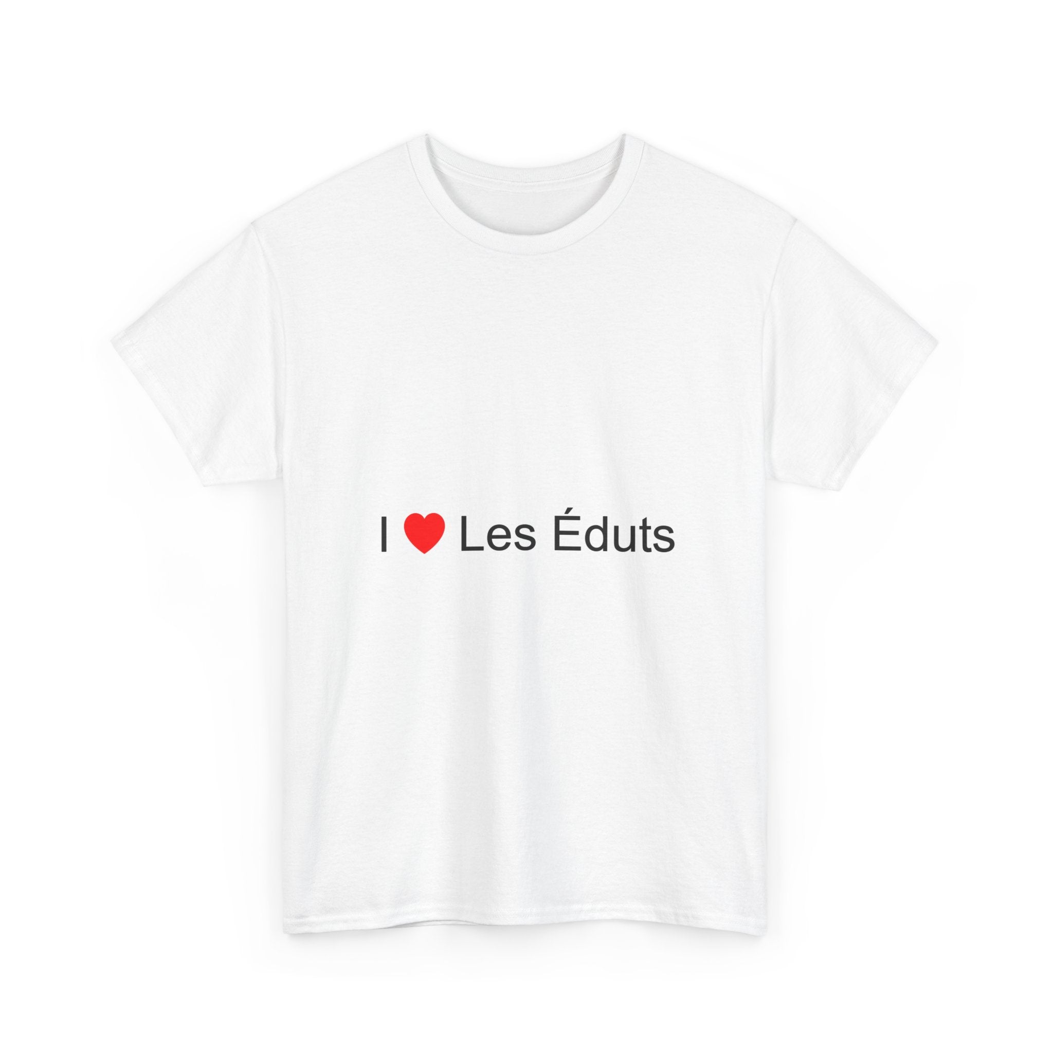 T-shirt I love les éduts