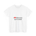 T-shirt I love monclar-sur-losse