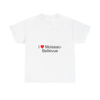 T-shirt I love Moissac-Bellevue
