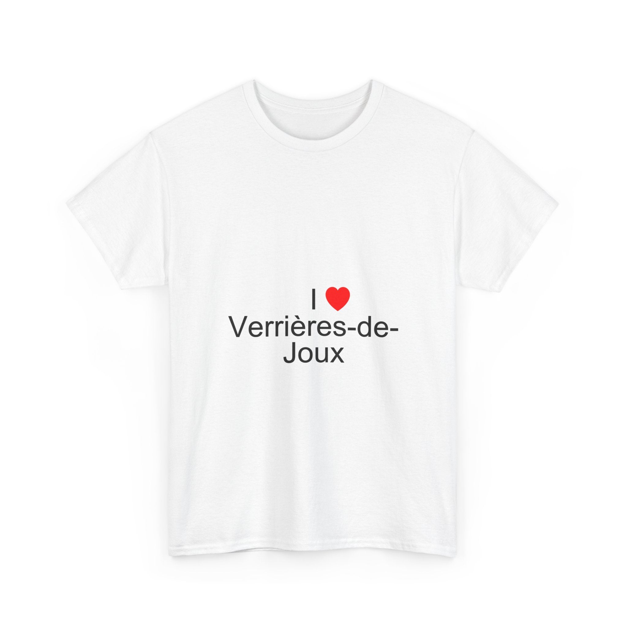 T-shirt I love verrières-de-joux