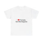 T-shirt I love Ferrals-les-Montagnes