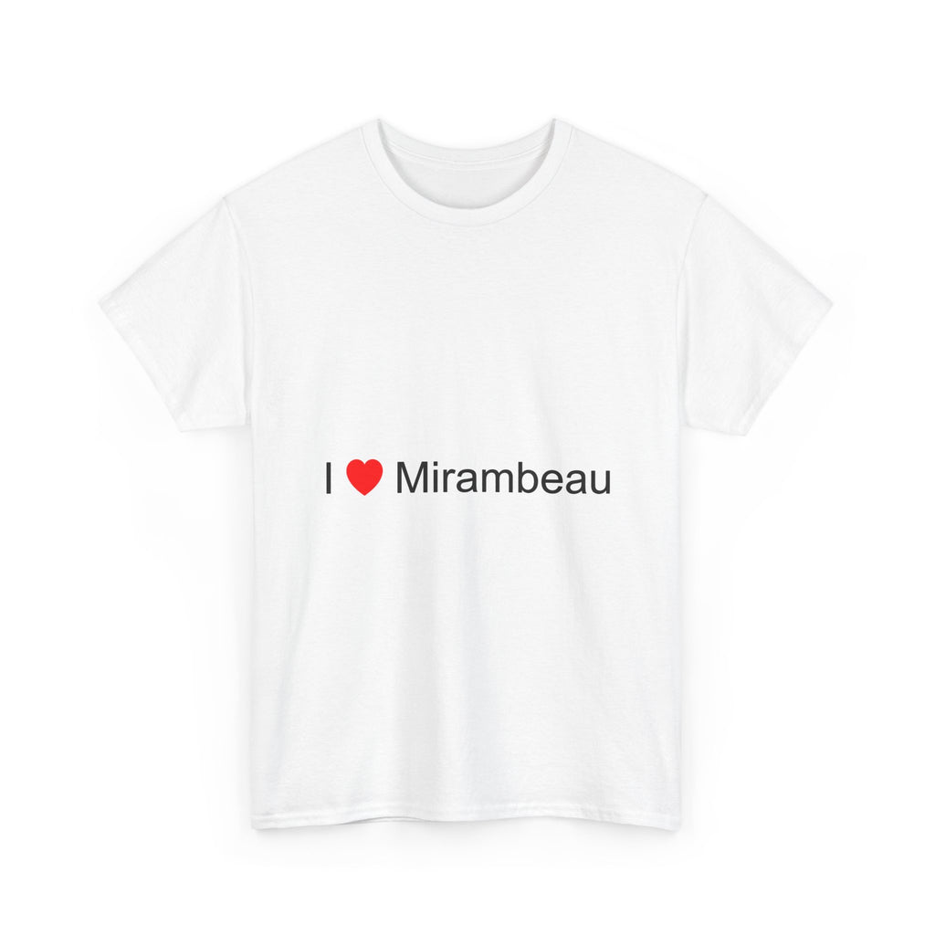 T-shirt I love mirambeau