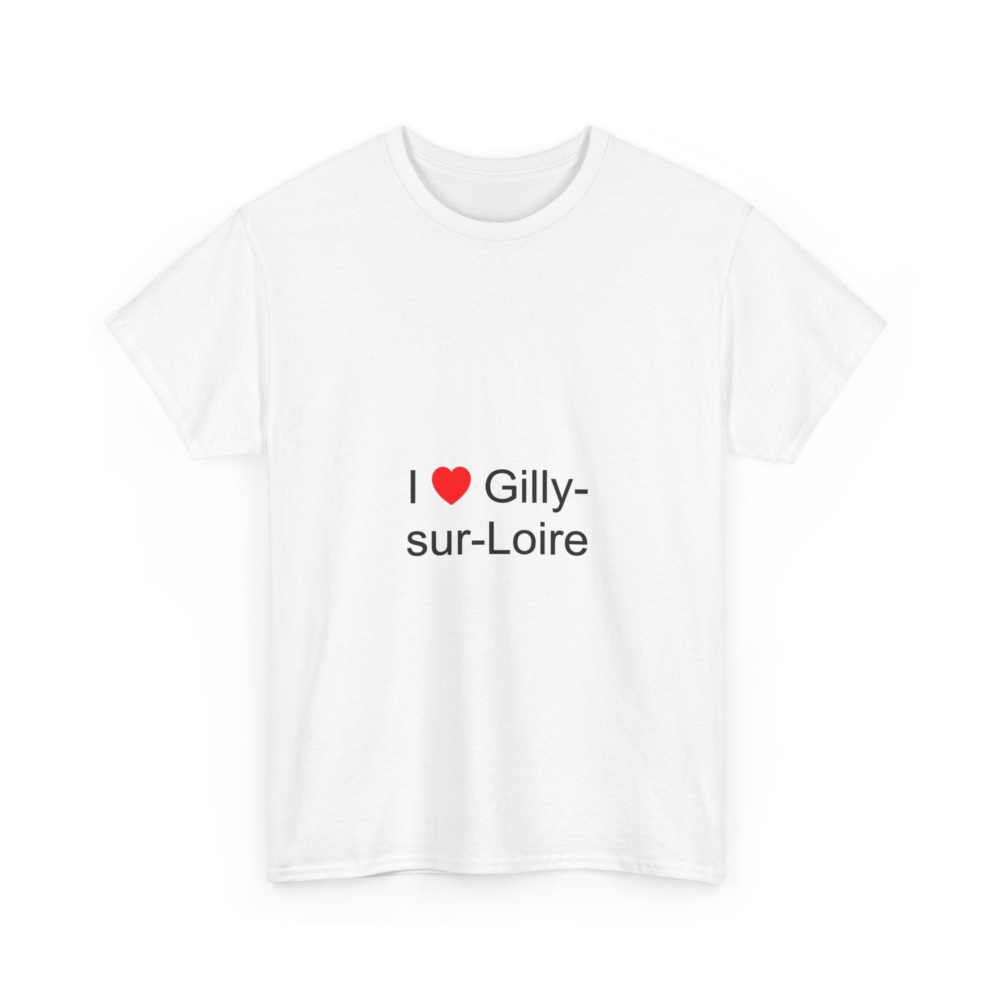 T-shirt I love gilly-sur-loire