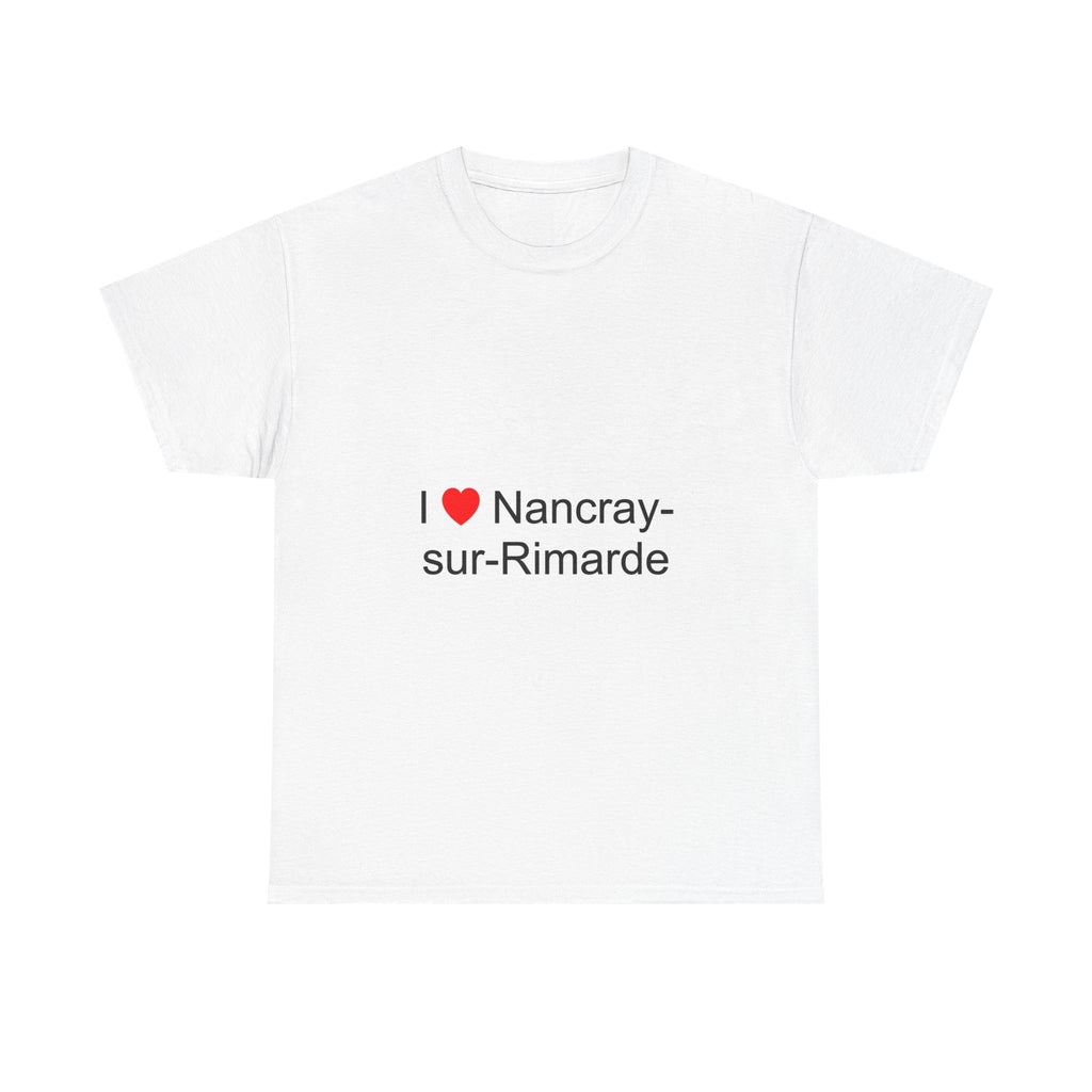 T-shirt I love nancray-sur-rimarde