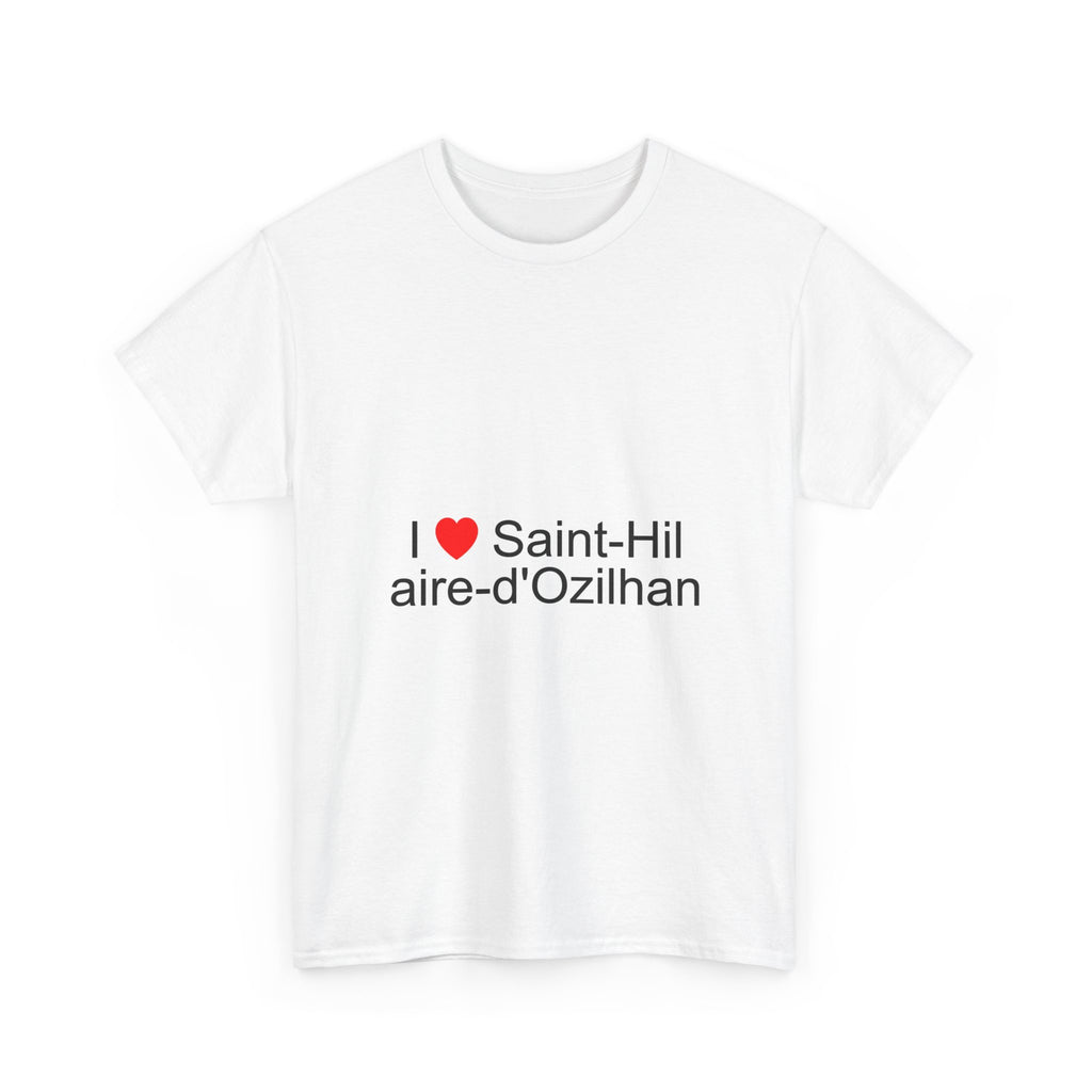 T-shirt I love saint-hilaire-d'ozilhan